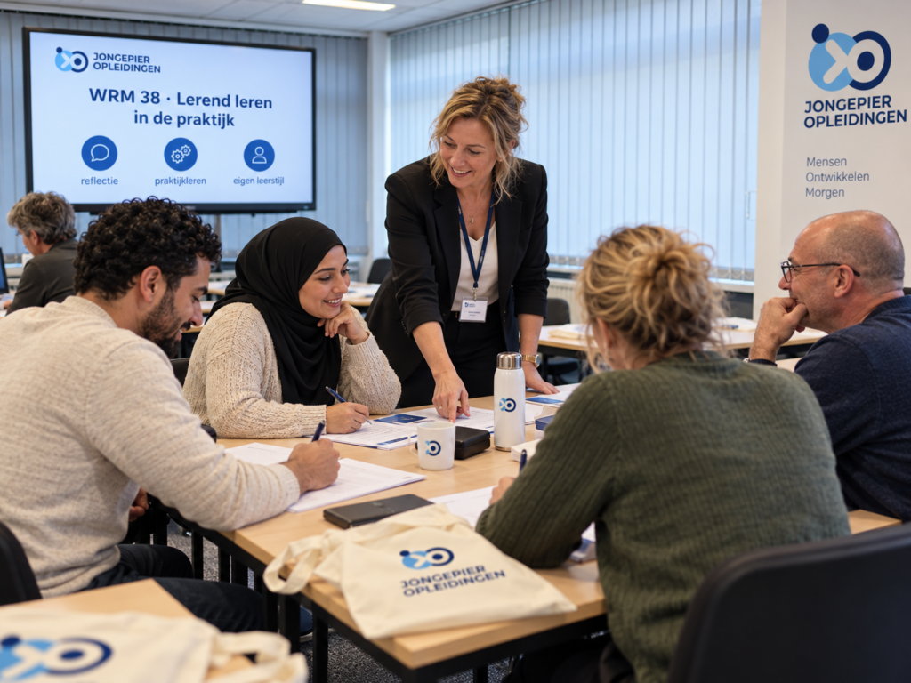 WRM-bijscholing Lerend leren in de praktijk: klassikale lesdag bij Jongepier Opleidingen