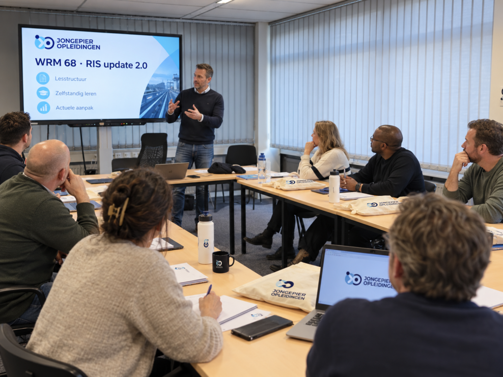 WRM-bijscholing RIS update 2.0: klassikale lesdag bij Jongepier Opleidingen